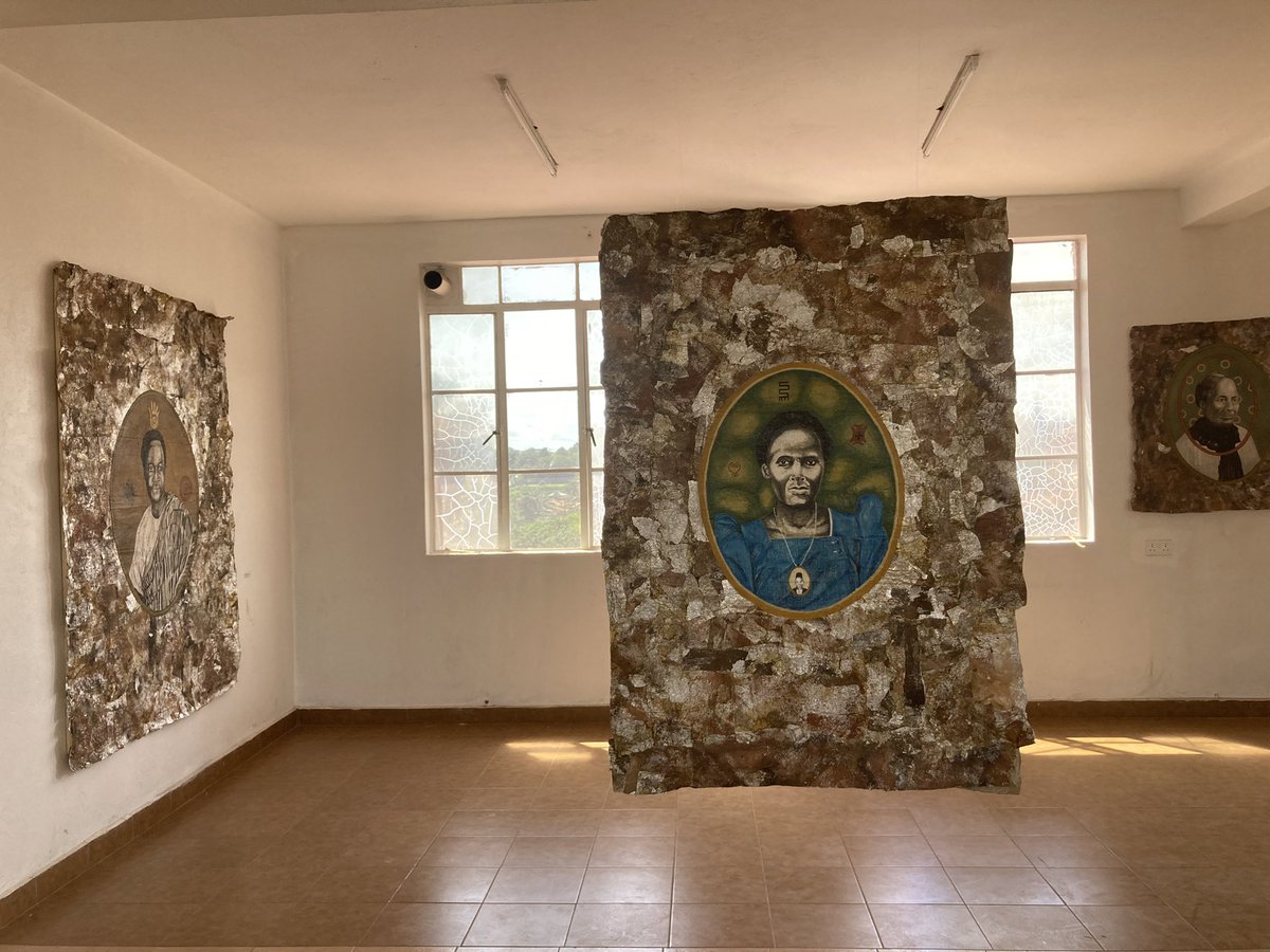 MagLosange's tweet photo. Feeling slightly off today, but if my symptoms are not Omicron related, then today was a bright day with the visit of an inspirational exhibition led by #allankyakyone #museumofselves #popmuseum #identity 🇺🇬 https://t.co/tzBcwhtqeB