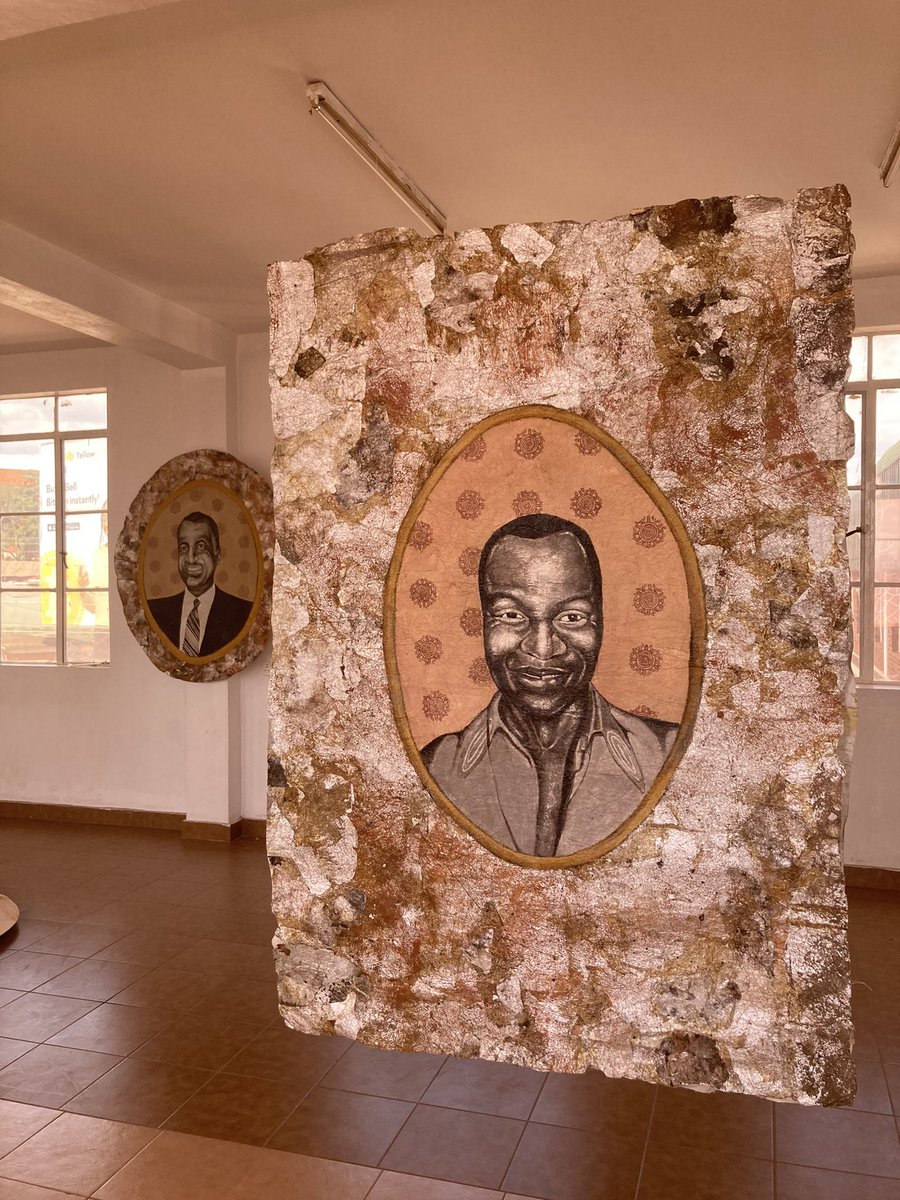 MagLosange's tweet photo. Feeling slightly off today, but if my symptoms are not Omicron related, then today was a bright day with the visit of an inspirational exhibition led by #allankyakyone #museumofselves #popmuseum #identity 🇺🇬 https://t.co/tzBcwhtqeB