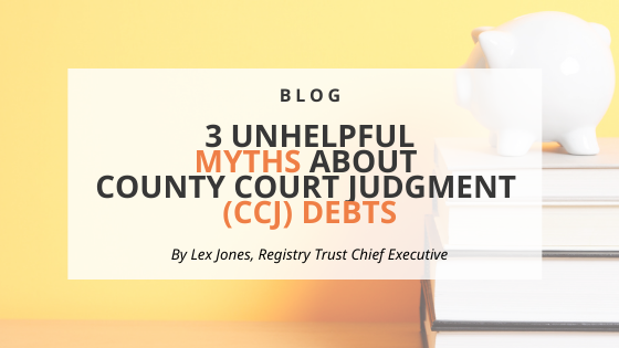 registry_trust's tweet photo. Our most read blog of 2021 is... '3 unhelpful myths about #countycourt #judgments' by our CEO Lex Jones in response to media coverage back in May about an outstanding #CCJ on our Register attributed to the Prime Minister: https://t.co/biQVYJjQeV
#debt #financialeducation https://t.co/fSelTxs2zi