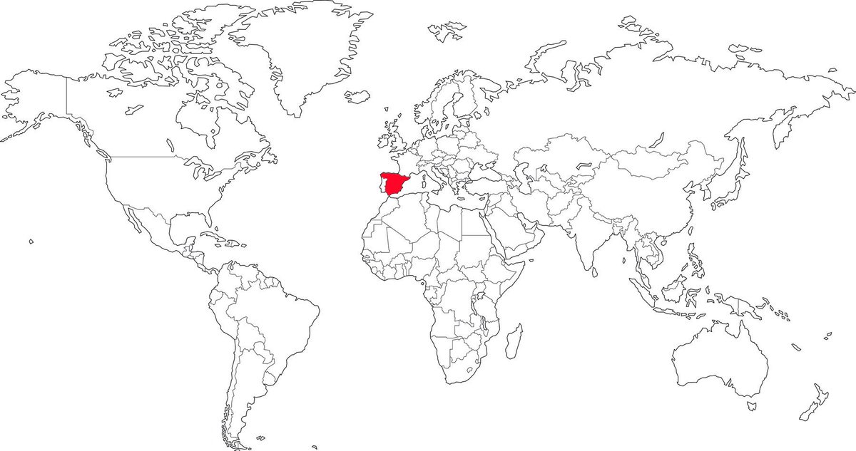 PilarGa96981901's tweet photo. De rojo los países del mundo en los que acabamos de retroceder a marzo del 2020 #MascarillasenlacalleNO https://t.co/949rvrTXm9