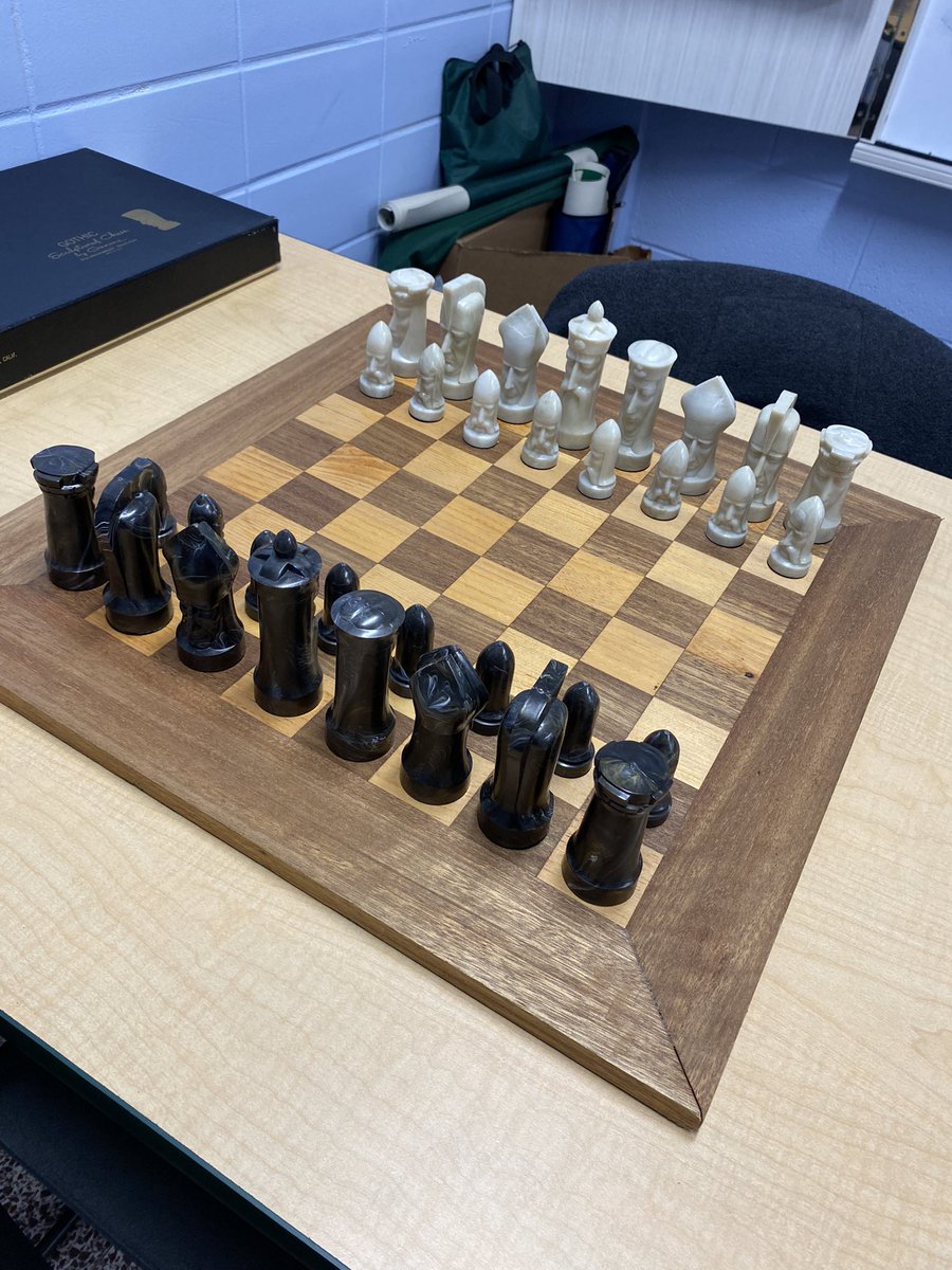meghanward88's tweet photo. Who is ready for our first annual chess tournament here at @sascitizenship!? Stay tuned for the results… ♟ https://t.co/KHicq0Z4pI