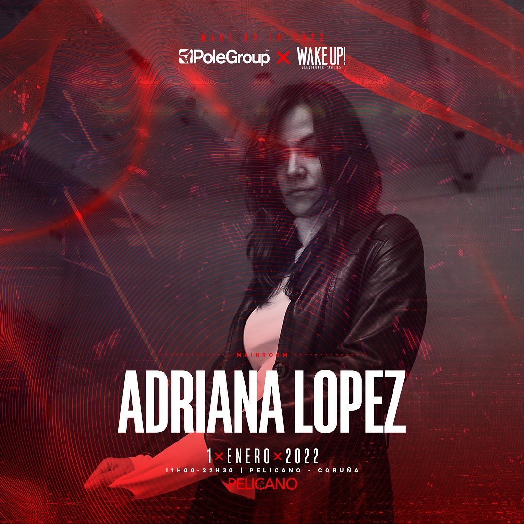 PoleGroup's tweet photo. With years of experience behind her, #AdrianaLopez’s deep understanding of techno is evident in her high quality and tasteful selections. Adriana is part of the #PoleGroup program at El Pelicano and Mondo Disko on 01.01.2022. https://t.co/QoI227GpVC