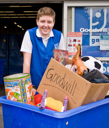 Regular income can be someone's greatest gift this holiday season 🎁 When you shop at #SOGoodwill, you're supporting our workforce development programs for people in our community who face barriers to employment. 

Learn about the 💙 good 💙 of Goodwill: sogoodwill.org/our-impact