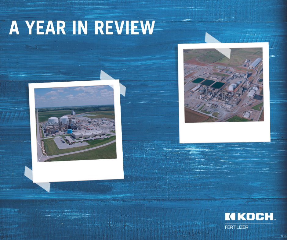 KochFertilizer's tweet photo. KF Beatrice & KF Enid were among the top 25% of similar fertilizer manufacturing facilities nationwide for energy efficiency & were awarded the 2020 EPA ENERGYSTAR certification. This was Beatrice’s second year to be awarded the certification & Enid’s first year.
#KFYearInReview https://t.co/MSxeHq6Ajh