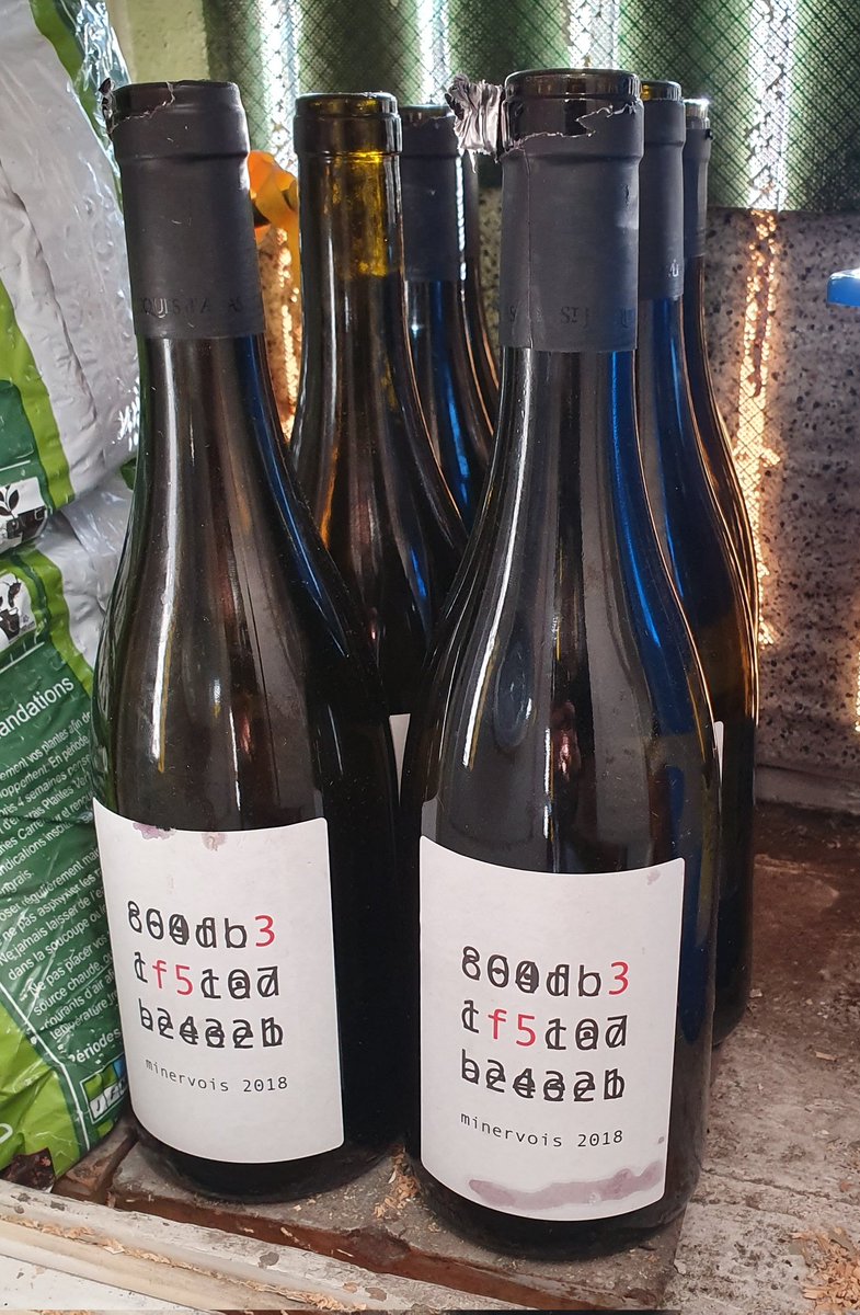 ThuyTienvC's tweet photo. Here's what happened at @museumcryptoart's event:
19 bottles of #3f5 were drunk up in a blink of an 👁
@BnoiitC stole #21 before it could be opened
Some guests left with empty bottles
And 25. 26. 27. 33. 34. 35. 37. 38. are now in a secret place
#NFTbuyers #wine #cryptoart https://t.co/gLD76X8PzE
