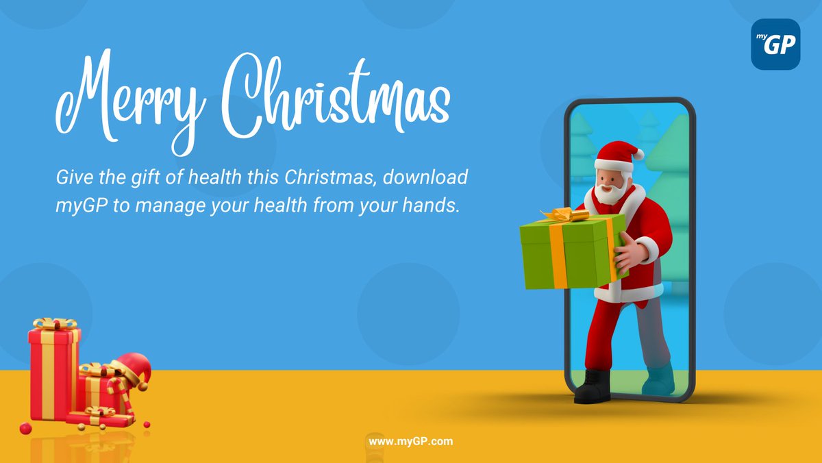Need to order a prescription? Request an appointment? View your medical records?

#myGP