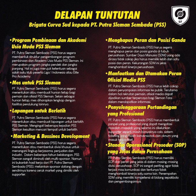 BCSxPSS_1976's tweet photo. Sekadar mengingatkan @PSSleman https://t.co/hCaJh1tD5d