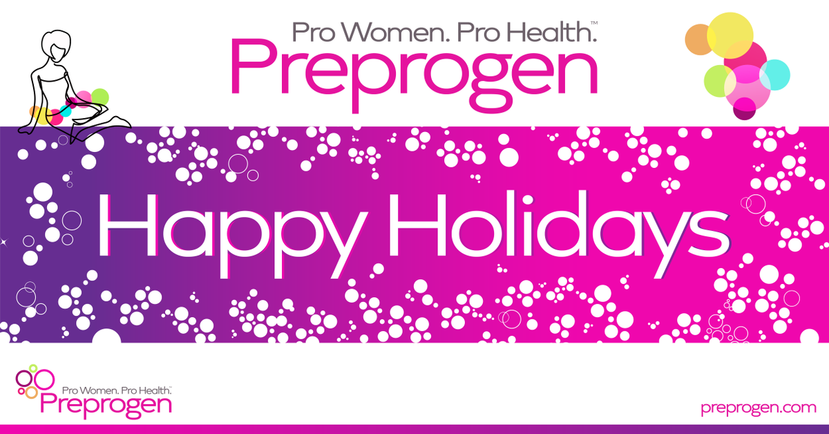 Happy Holidays, #Preprogen family! Wishing you a warm holiday season filled with #health and happiness for all.