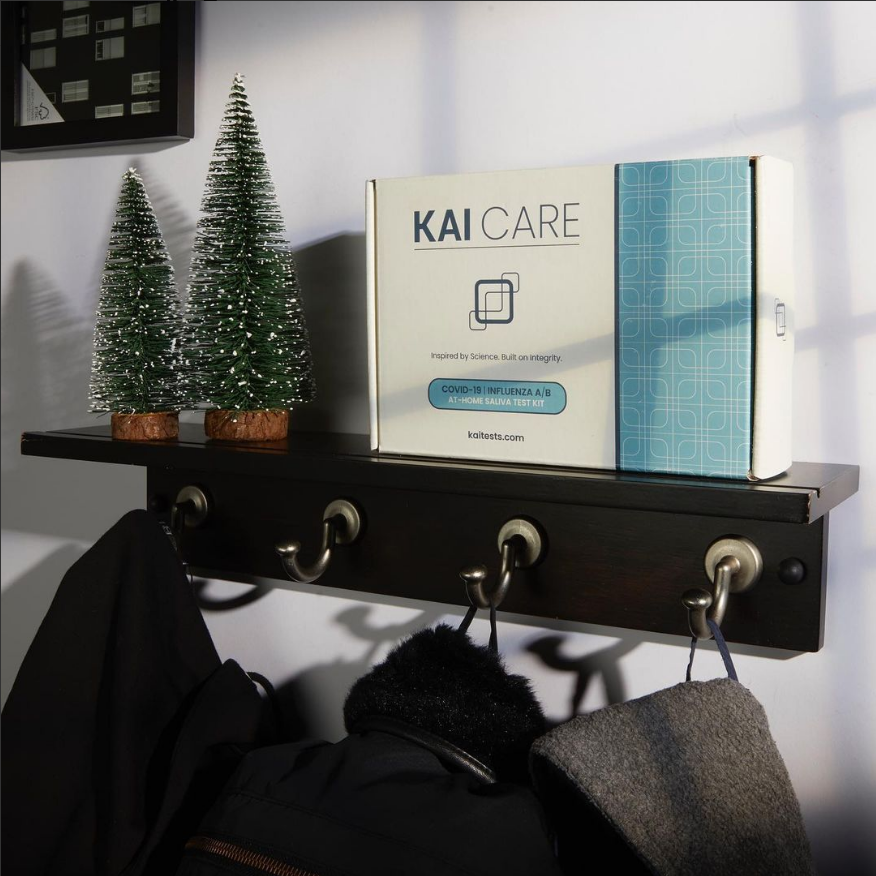labs_kai's tweet photo. #KaiCare At-Home #Covid-19 | #Influenza Saliva #TestKits . Easy, Fast, Reliable. Order yours today by going to https://t.co/cRqNhoRiOz     You’ll appreciate the #gift of being safe and #healthy this holiday season. #knowingiscaring https://t.co/5xw4JJsBSp