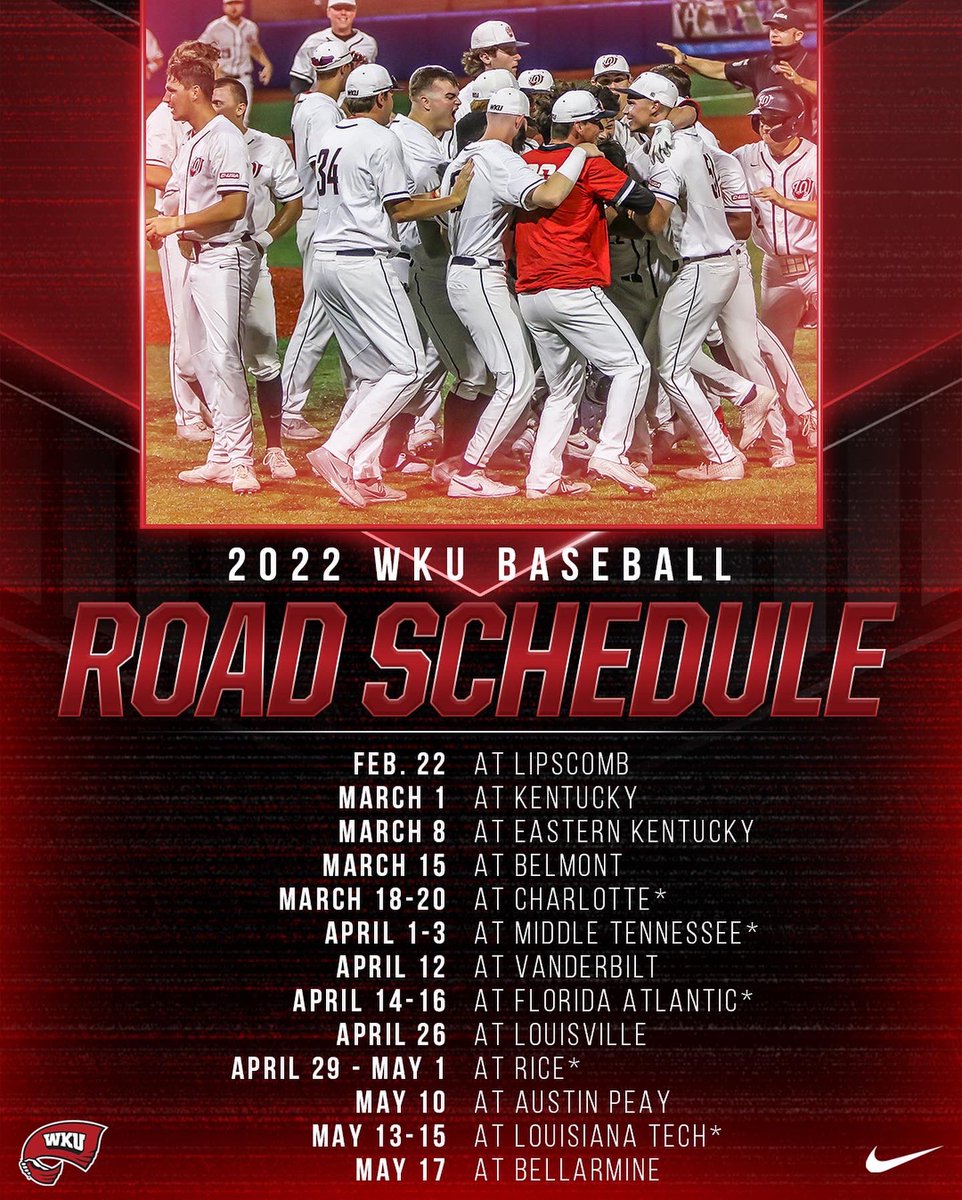 An early present for Hilltopper baseball fans… our 2022 schedule is here! 🎁

📰: goto.ps/3spJMFl

#GoTops