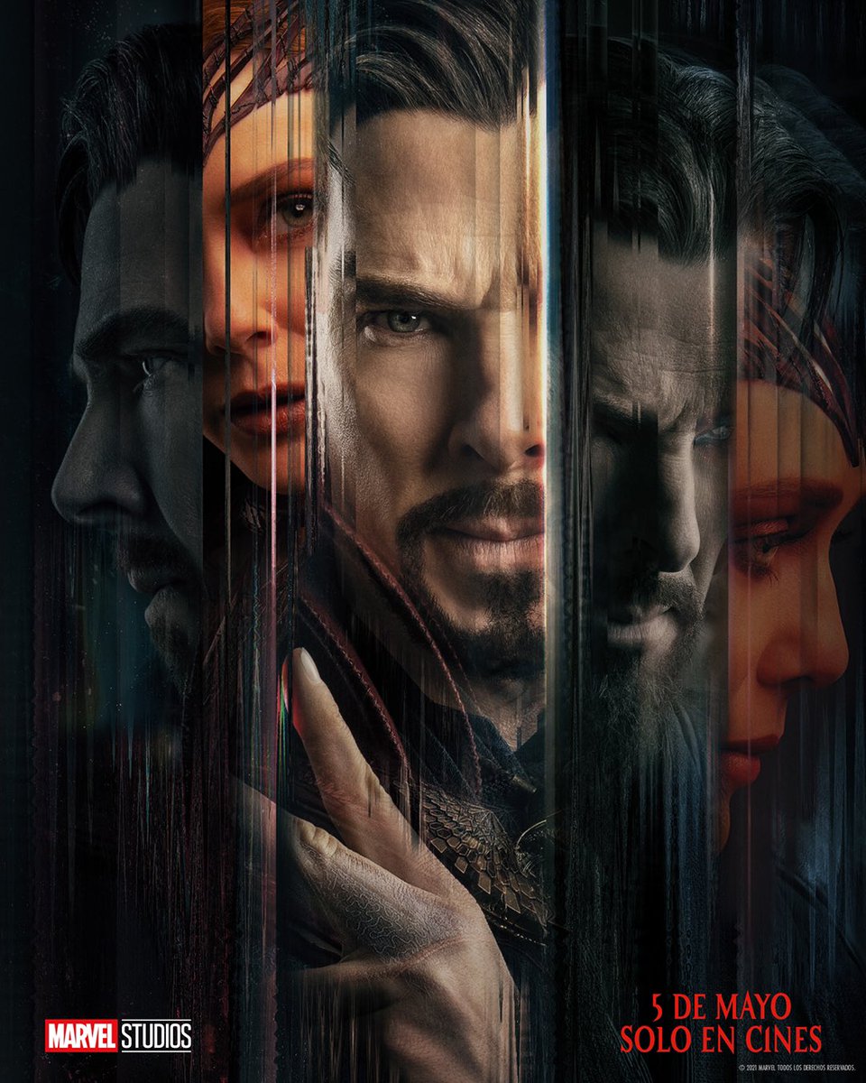 vibraviral's tweet photo. Primer póster oficial de #DoctorStrange: En El Multiverso De La Locura. 

En cines: Mayo 5. https://t.co/VGsvndKtkF
