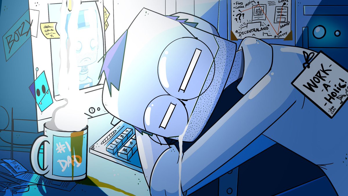 BotzyNfts's tweet photo. Botzy Lofi - Relax, Study &amp; Draw #Nftcommunity #nft #lofi https://t.co/IElbjZn3q9

🤖💕 Merry Christmas Guys, My Botzy Gift To You, Thank You For The Support!

🚀An Hour Long #LofiHipHop Track to chill out to for the holidays. #NFTdrop #nftcollector #nfts #NFTartist #RETWEET https://t.co/JdJx4rTHuP