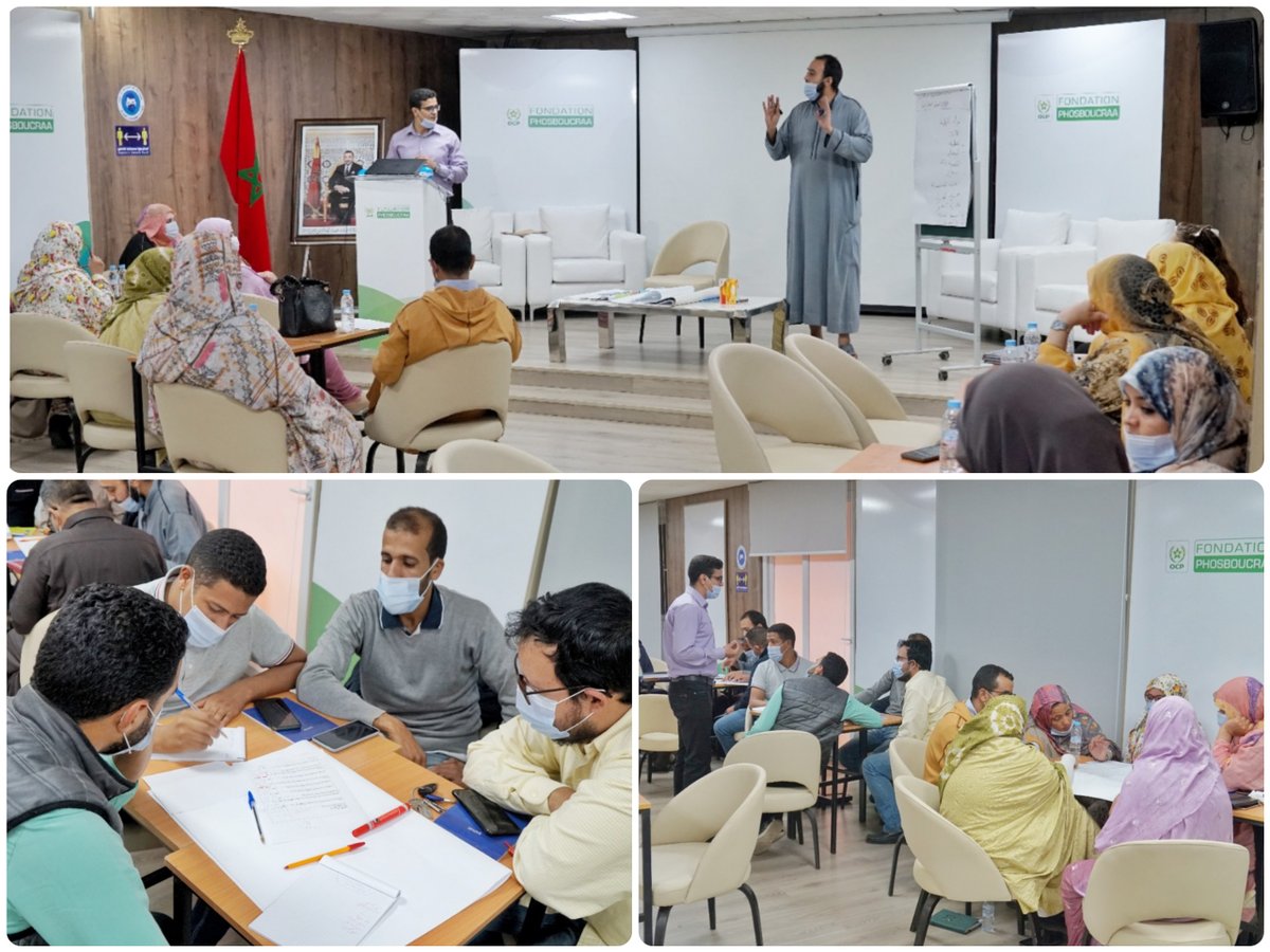 Phos_Foundation's tweet photo. 🛠️"Good financial practices to strengthen a cooperative", the topic of the 2nd day of training led by Mr. Aziz Mostain, expert at #ODCO, for the benefit of 31 #cooperatives beneficiaries of our #Entrepreneurial Capacity Building program.
#Empoweringcommunities https://t.co/6eMznSBovY
