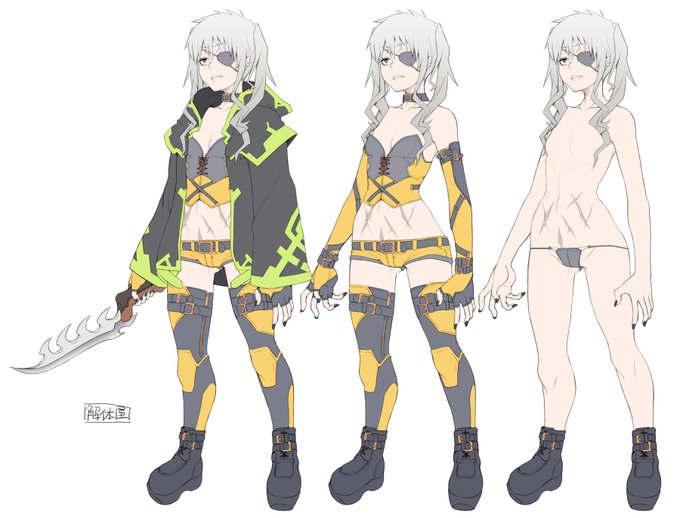 キャラデザれんしう 