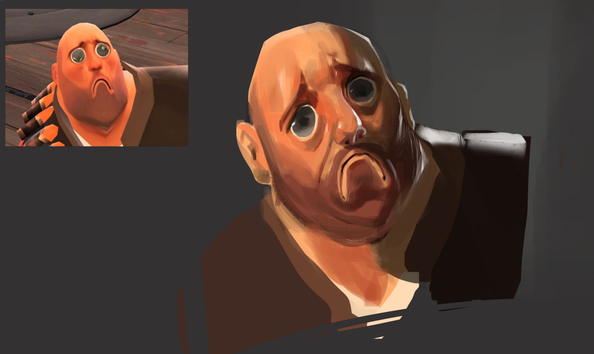 What is the name of this meme face thing? : r/tf2