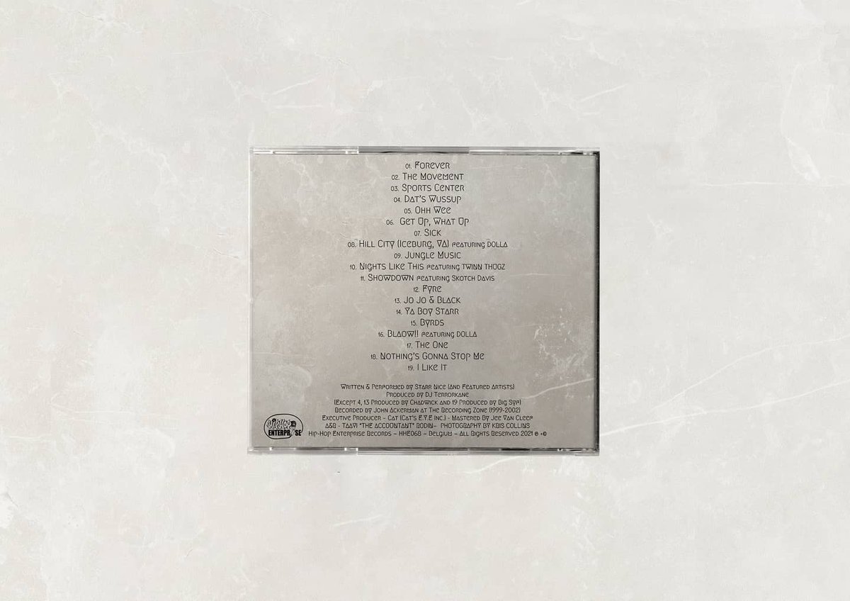 Pre-Order Starr Nyce "Forever (Best Of The Early Years: 1999-2002)" exclusive CD/Vinyl release via Hip-Hop Enterprise Records! hiphopenterprise.com/product/615272…