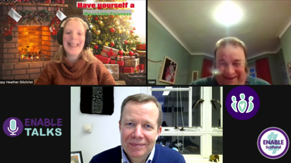 Enable_Tweets's tweet photo. π§ #NowPlaying... our #BonusEdition of #ENABLETalks!
Members Heather & Ivan are joined by @jasonleitch to discuss #COVID, #Omicron, #vaccines and #Christmas.
π #Listen now & #subscribe on your favourite #podcast platform!
https://t.co/sTnuEzgV01 https://t.co/jAvrMl186m