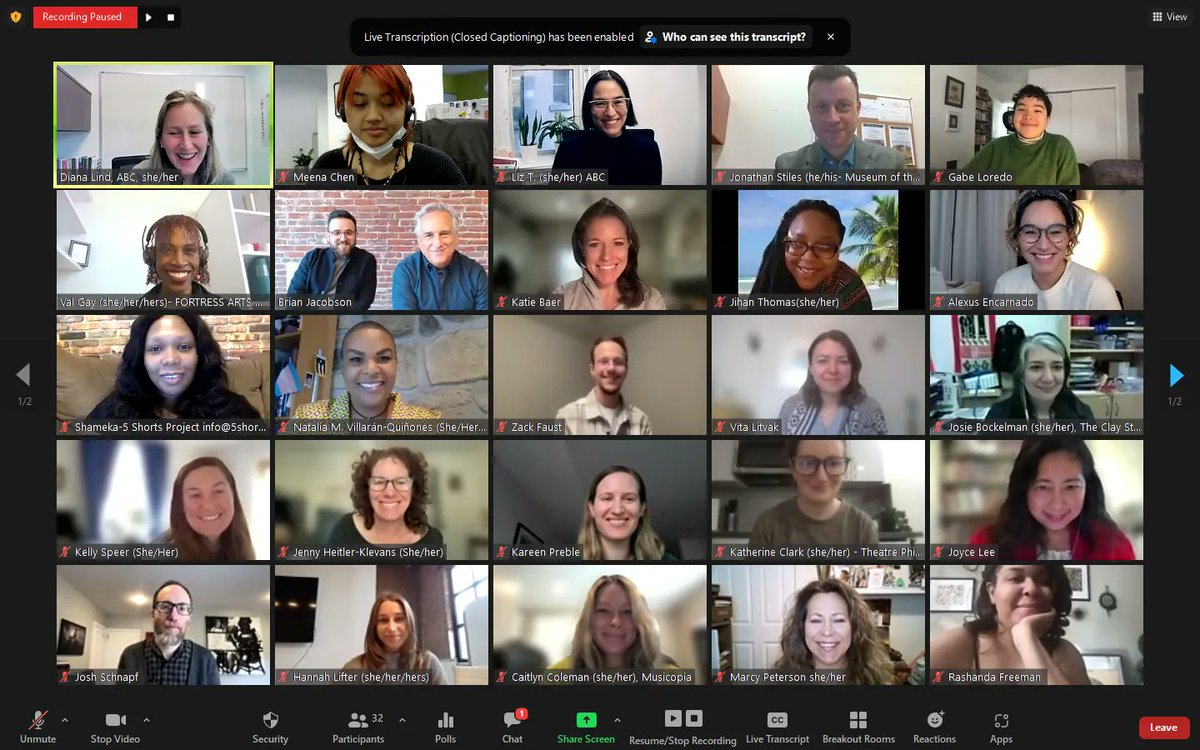 ArtsBusinessPHL's tweet photo. The Arts + Business Council had a fantastic program run with our #DigitalDrawingboard cohort! Thanks to our facilitators  for helping us to engage online audiences and market digitally.
Stay tuned for more info on our upcoming #DesigningLeadership program! https://t.co/07fJKkIgO7