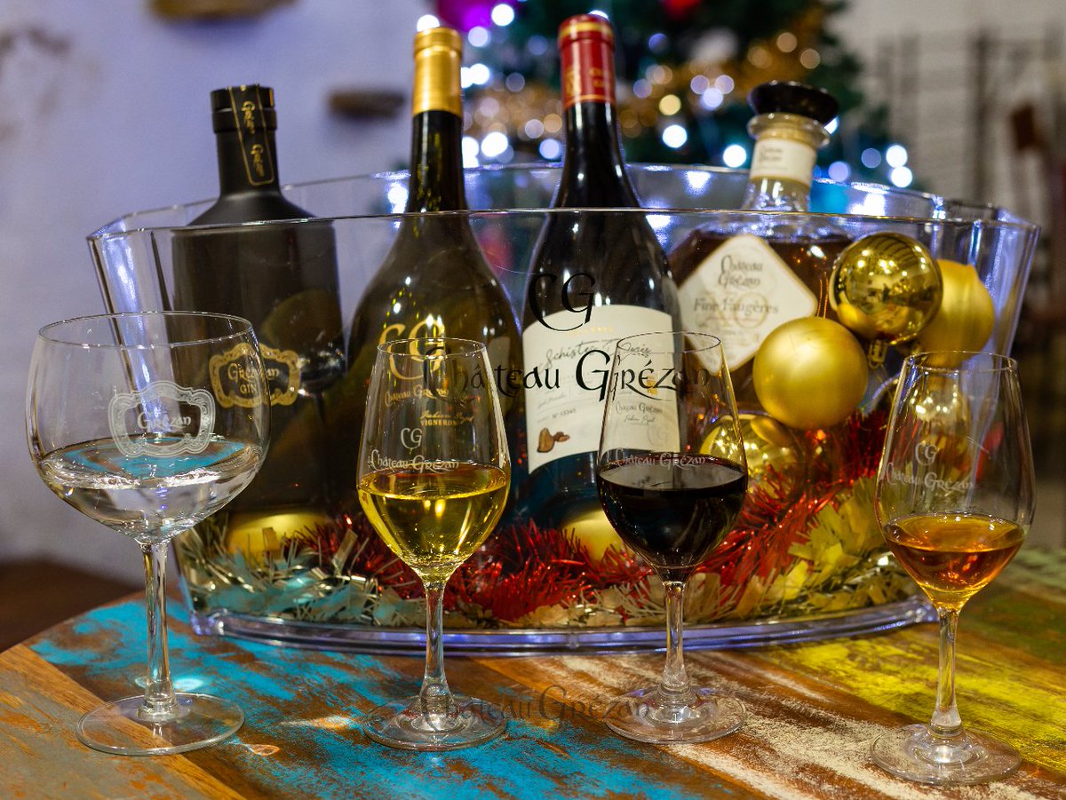 🍸🍷🥃 Découvrez notre sélection pour les fêtes ! De l'apéritif au digestif en passant par le repas, les vins du Château Grézan vous accompagne tout au long du repas ! 

L'abus d'alcool est dangereux pour la santé, à consommer avec modération !