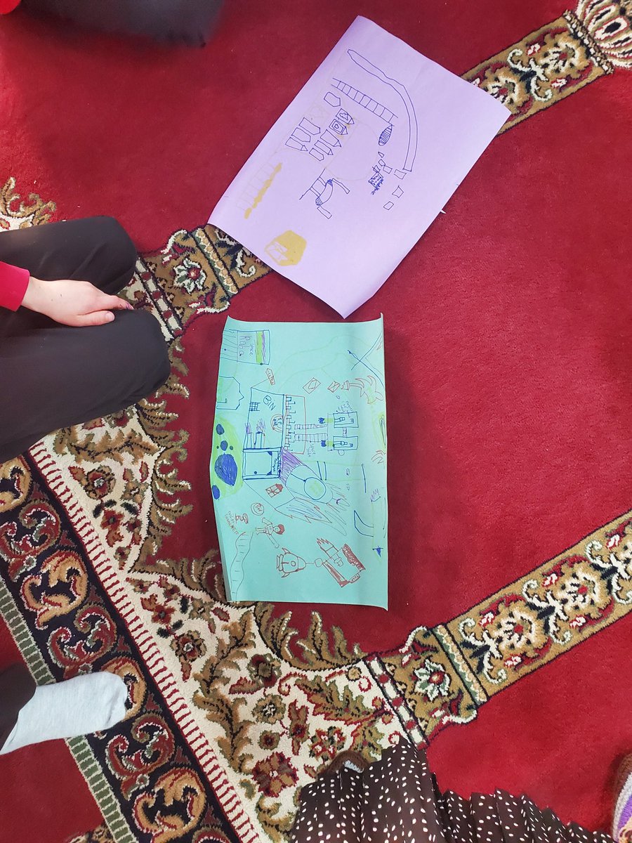 equilibria_exp's tweet photo. "I've designed a Space Mosque!" Year 5 pupil during a Mosque Visit 🕌.  We may indeed need that in the near future... 😀 #islam #religiouseducation #mosquevisit https://t.co/2PqLY7piXP