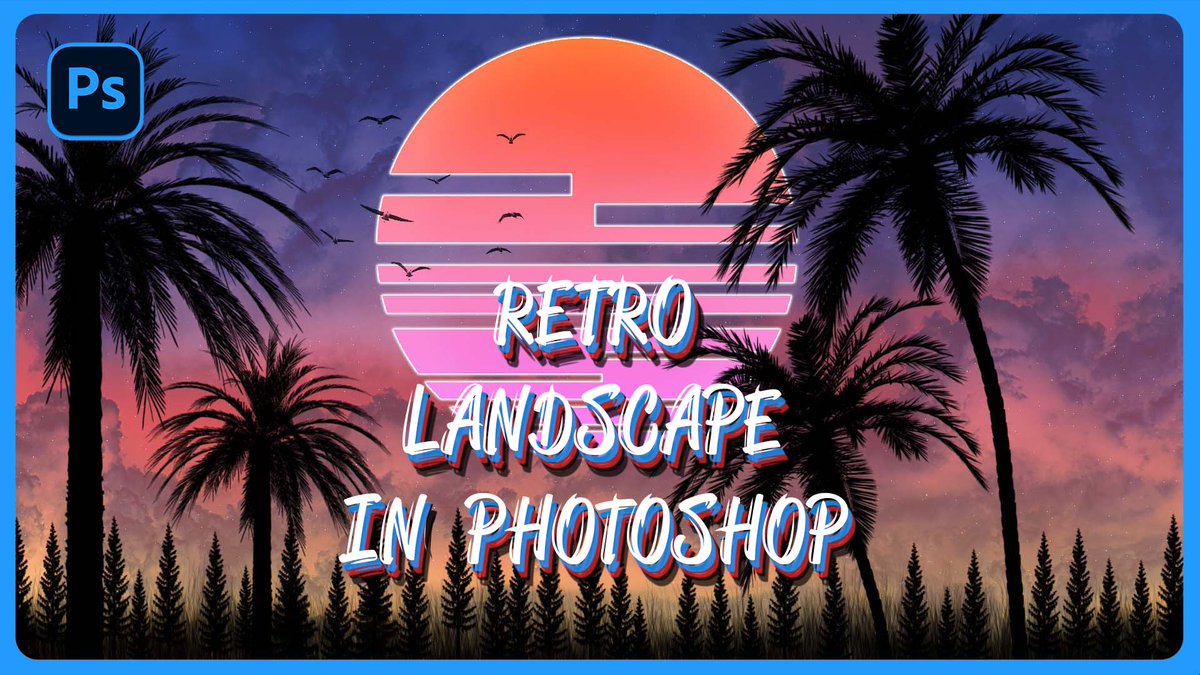 Enhance_Motion's tweet photo. How to Create Retro Landscape in Photoshop Tutorial

Watch Now - https://t.co/cwhqgv6KIZ https://t.co/jjmOAfvnQ1