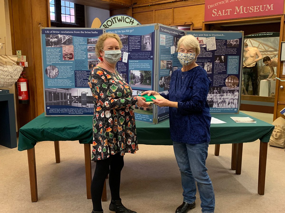 JuliaLetts's tweet photo. Official handover of Brine Memories Archive, on time and on budget, 800 hours of volunteering logged, 28 oral history interviews recorded, 150 children involved. Cool stats! @HeritageFundM_E @OralHistorySoc @brinebaths @WorLifeStories @BrineMemories @MeredithCatrin https://t.co/ulIvKWtRb2