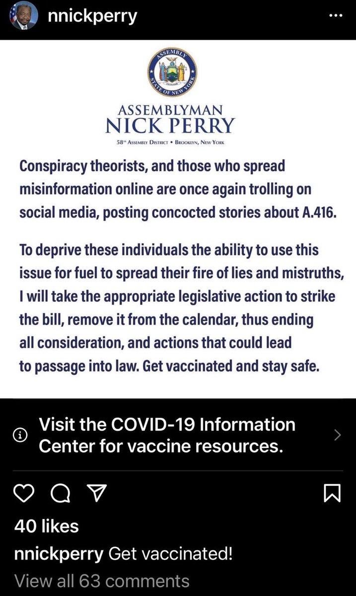 hershberg's tweet photo. @drsimonegold The guy who sponsored the bill is apparently withdrawing it because of “conspiracy theorists” and “misinformation.” https://t.co/rf43SAdJCn