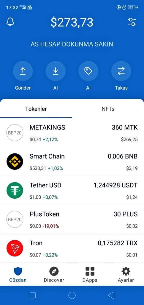 EceReyan's tweet photo. @paradotor https://t.co/xonAuh4jfB
METAKINGS coin airdrop really deposits your money if you follow the instructions correctly.
METAKINGS coin airdrop, eğer yönergeleri doğru takip ederseniz gerçekten paranızı yatırıyor. Son gün 23 Aralık. #Airdrop #Airdrops #bitcoin #whitelist #bep20 #bnb https://t.co/HXO5FGHDkq