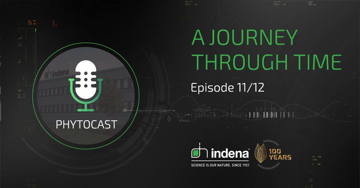 IndenaSpA's tweet photo. Are you ready to listen to the last two episodes of #Phytocast? Immerse yourself in our journey through time and don’t miss the full playlist here 🎧https://t.co/kfjqzeW49v Follow the plants. 100 years of botanical excellence. https://t.co/yZh2KKeAfs