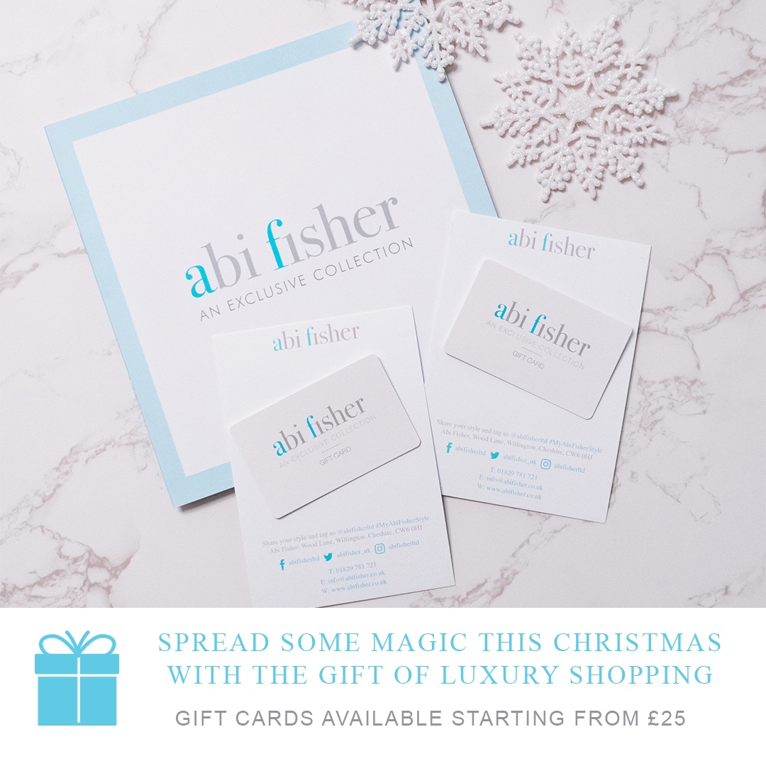 🎁 If you’re unsure what to buy a loved one this Christmas, give them the gift of The Abi Fisher experience! We have gift cards available to spend in our showroom or on our online store with online styling advice available.✨