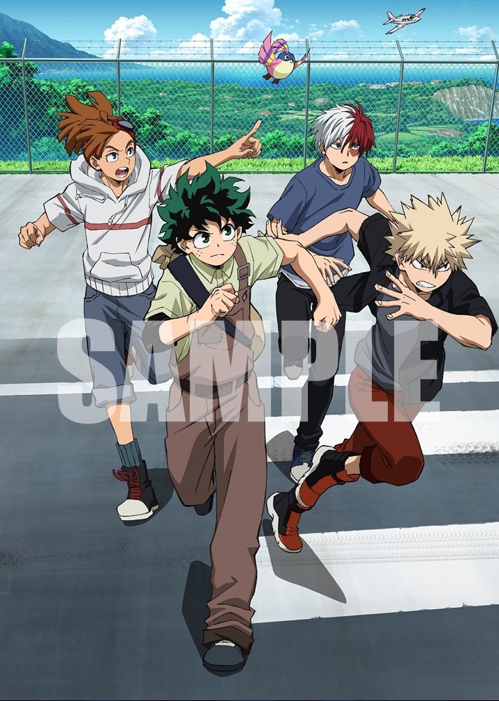 HeroAca_ESP's tweet photo. ¡Nuevas ilustraciones de la película de My Hero Academia: WORLD HEROES' MISSION!

#MyHeroAcademia #heroaca_a https://t.co/pb2n0YpJvN