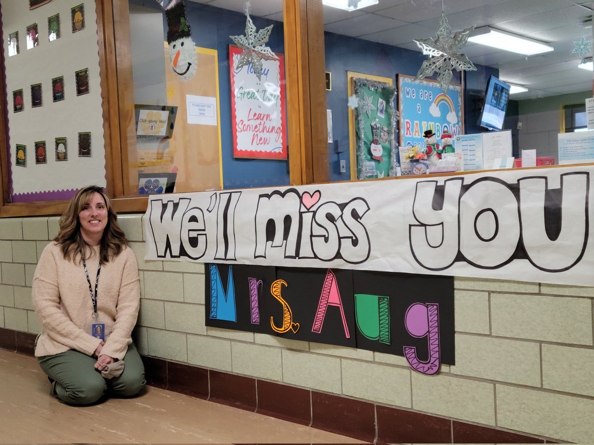 Tomorrow is not only the last day before winter break, it is also my last day at North Boulevard.Beyond blessed for all the memories I will hold dear to my heart.Very excited to take on my new position at the board office! #bittersweet #NBTweets