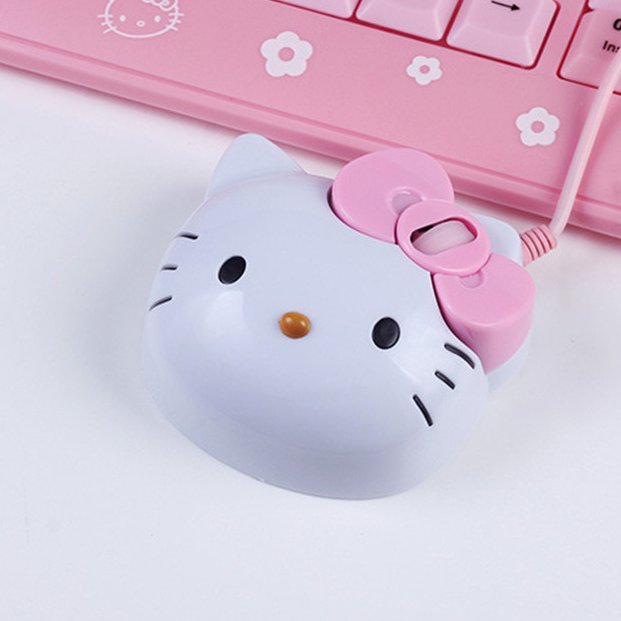 kawaiifantasyx's tweet photo. Hello Kitty mouse 🌸 https://t.co/VLQil3KwEb