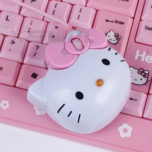 kawaiifantasyx's tweet photo. Hello Kitty mouse 🌸 https://t.co/VLQil3KwEb