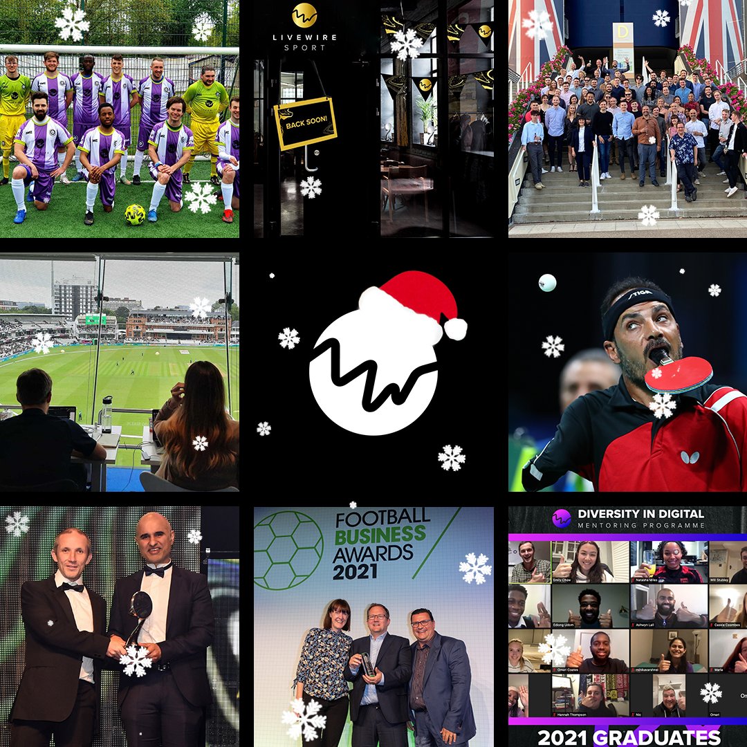 LiveWireSport's tweet photo. What a year it's been...
- Sponsored @surreycpfc
- Had our 10th birthday
- Our team grew..a lot!
- Helped launch @thehundred
- Had our biggest team ever at Tokyo 2020
- Won the double @SportIndustry
- And Agency of the Year @SBAandFBA
- #DiversityInDigital✅

Now for a lie down😅 https://t.co/NDyfCUoFfK