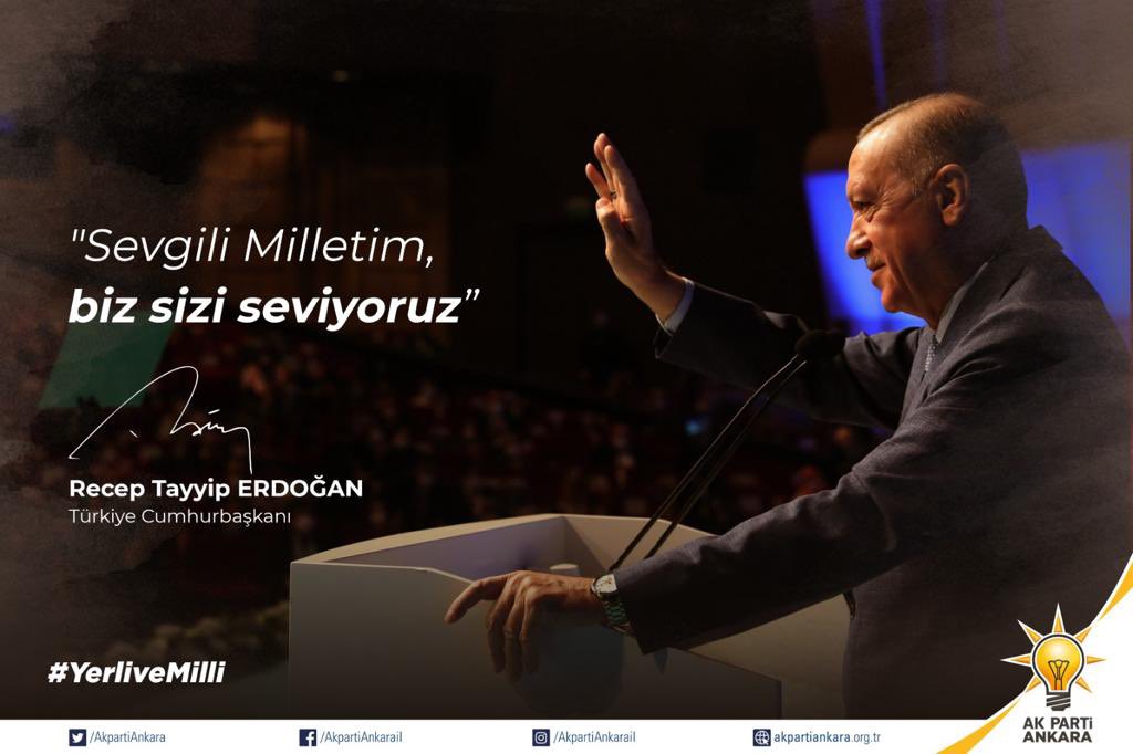 #YerliveMilli yolun yılmaz, yorulmaz mücadelecisi Genel Başkanımız, Cumhurbaşkanımız <a href="/RTErdogan/">Recep Tayyip Erdoğan</a> ;

“Dünya 5️⃣’ten ‘BÜYÜKTÜR’ bayrağı altında yürüttüğümüz mücadeleyi sadece kendimiz için değil Afrikalı kardeşlerimiz için de veriyoruz.”

<a href="/aysekesir/">Ayşe Keşir 🇹🇷🇹🇷🇹🇷</a> <a href="/hatice_cakmak_/">Hatice Çakmak 🇹🇷</a>