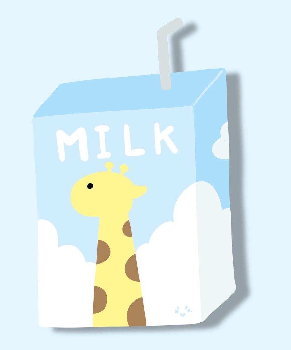 กล่องนม 1 กล่อง ถูกวางไว้ข้างๆกระเป๋าของคาเงยามะ พร้อมกับโพสอิท 1 ใบ