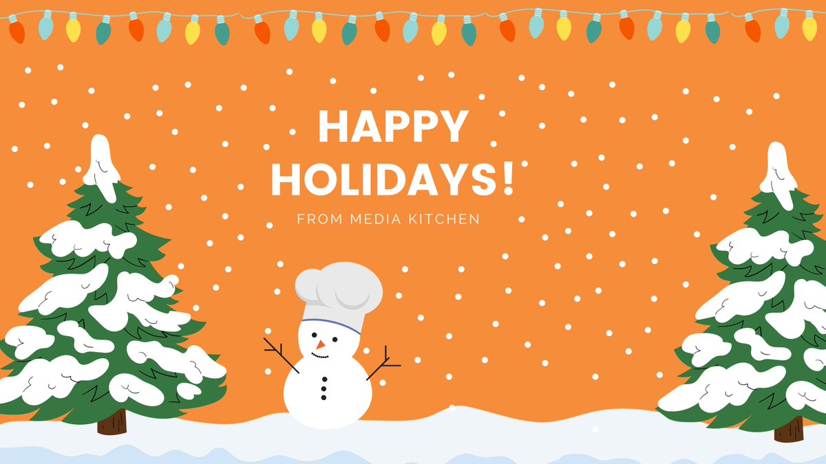 MediaKitchen's tweet photo. We wish you a very happy holiday season! https://t.co/MhxQ9A6fYb