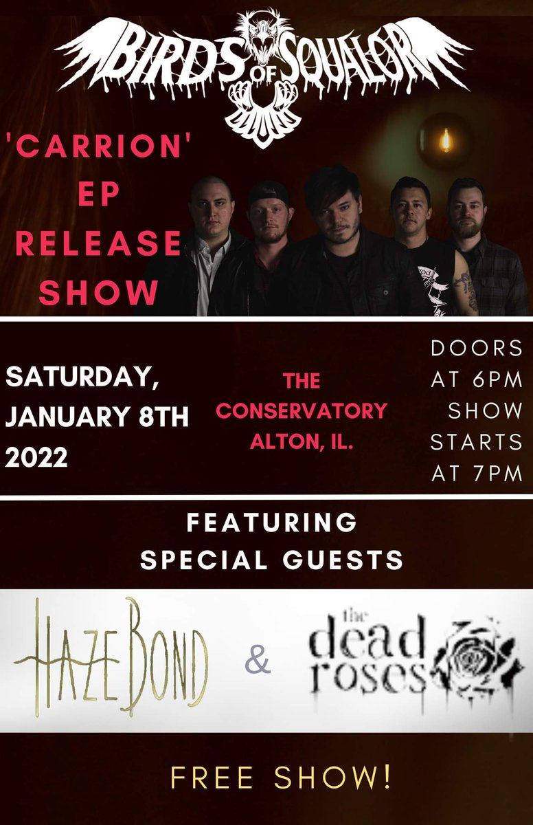 r3nau1t's tweet photo. Coming soon on January 8th! So excited. It's been an adventure so far and this is just a new chapter. #localband #supportlocalmusic #altrock #hardrock #showannouncement https://t.co/qnH7QHWA0g