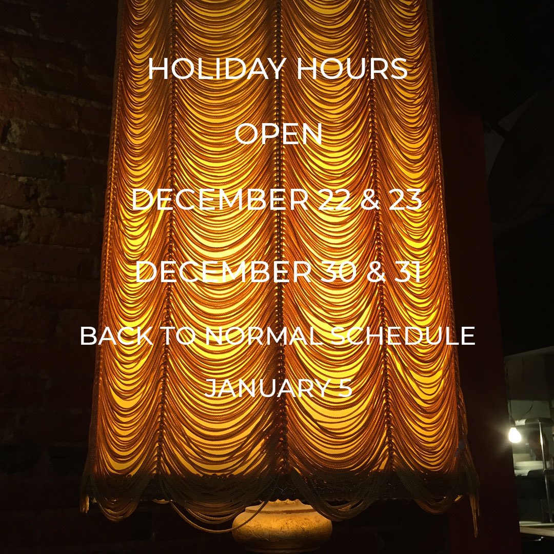 PinefishPhilly's tweet photo. Limited holiday hours. 
Regular menu served. 
Reservations recommended.
#nyephilly #nye2022 #newyearseve #pinefish https://t.co/djJiJDE6gr