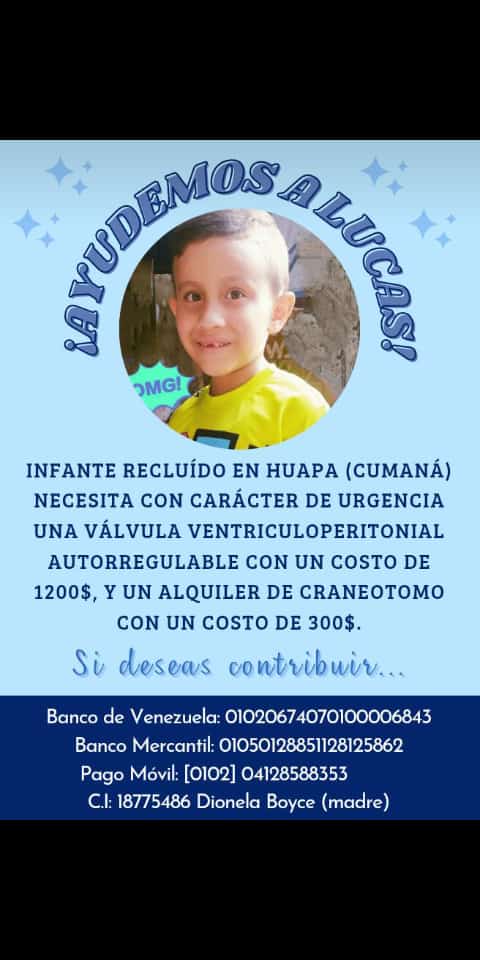 Carlos61074's tweet photo. #AyudemosALucas 👍👍👍👍😃😃😃💪🙏 @delcyrodriguezv @NicolasMaduro @BCV_ORG_VE @gestionperfecta @dcabellor https://t.co/2QahK6crHp