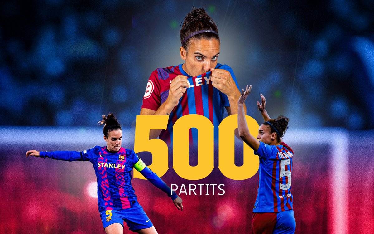 FCBfemeni's tweet photo. 5⃣0⃣0⃣ PARTITS #FCBFemeni  
🔝 ℒ𝓁𝑒𝑔𝑒𝓃𝒹𝒶 @mel_serrano89 https://t.co/efW0NYJ2Pa