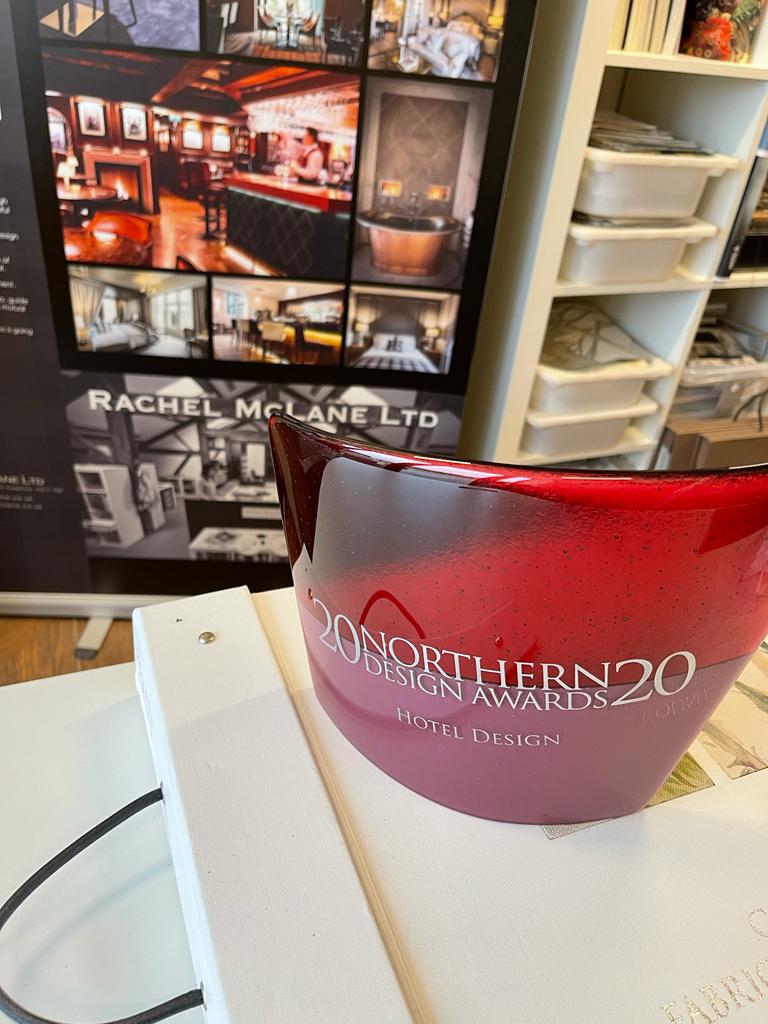 Look what arrived with the Christmas post!  Our long-awaited award for #besthoteldesign <a href="/bikeandboot/">Bike & Boot</a> from last year's #NDA Northern Design Awards.  Thank you!