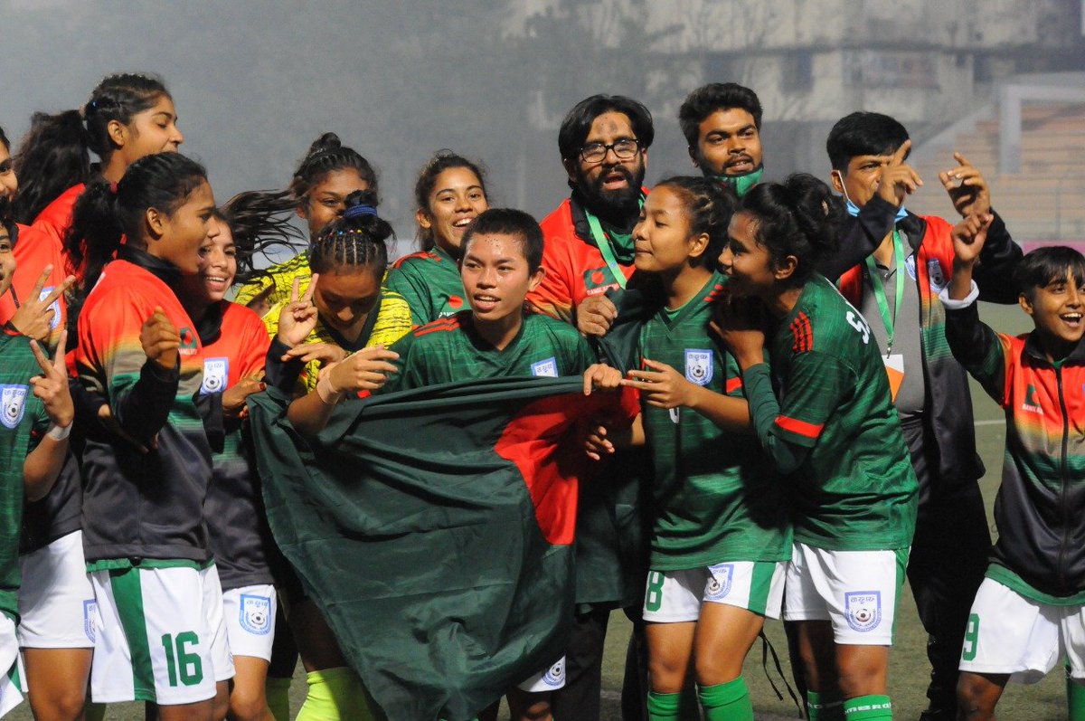 bdfootball_live's tweet photo. Snaps from the match 📸

🇧🇩 1-0 🇮🇳 https://t.co/WBwtSf4h4D