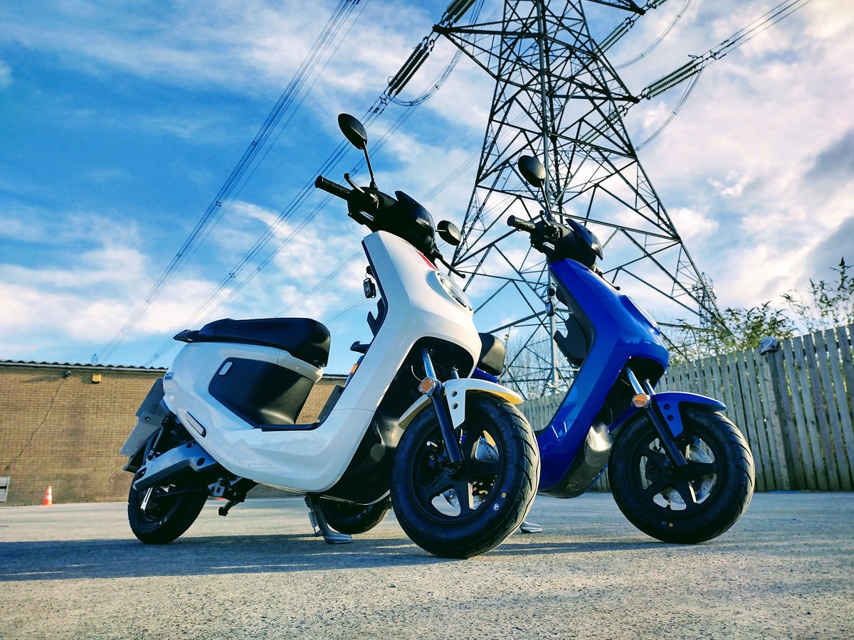 BBikers1's tweet photo. Clients are loving our new Niu electric mopeds.
Come and feel the lurve😍
#bbikers #ecomove #makelifeelectric #niuclub #eMob #niumobility #electric #scooterlife #movesafely #trafficsucks #zeroemissions #ev #sustainablemobility #socialdistancing #bbrilliant #unlockyourfreedom https://t.co/krx6NYoQQh