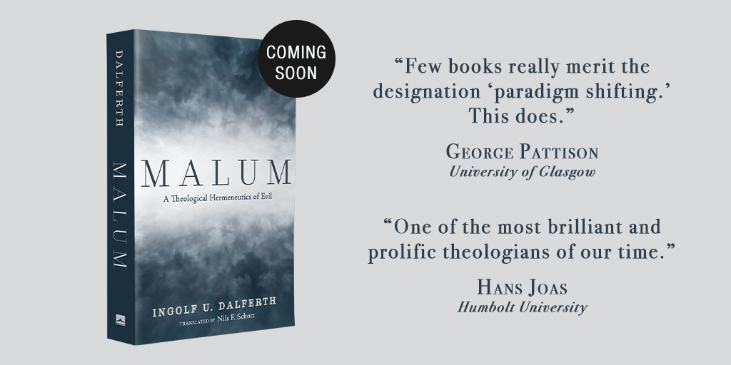 wipfandstock's tweet photo. Coming shortly from #CascadeBooks, "Malum: A Theological Hermeneutics of Evil" by Ingolf U. Dalferth.
Pre-order available now at https://t.co/PwDpFgNaKF.
#theodicy #theologybooks #hermeneutics https://t.co/MigQ1fPHZx