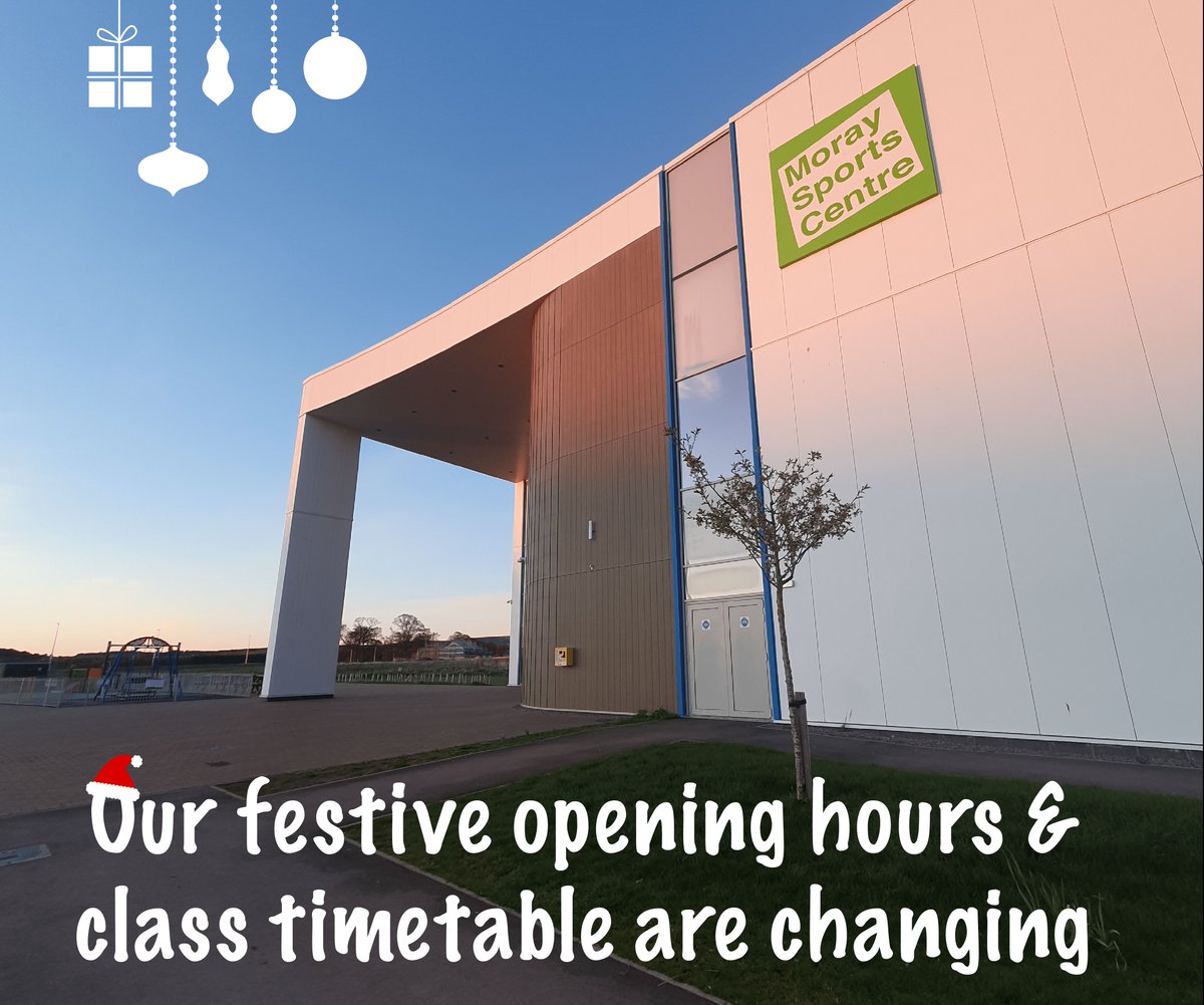 Don't forget that our opening hours and our class timetable are changing over the festive break! If you want to see our full class timetable and detailed opening times, head over to our website: bit.ly/31P1qan 🎄🎄🎄