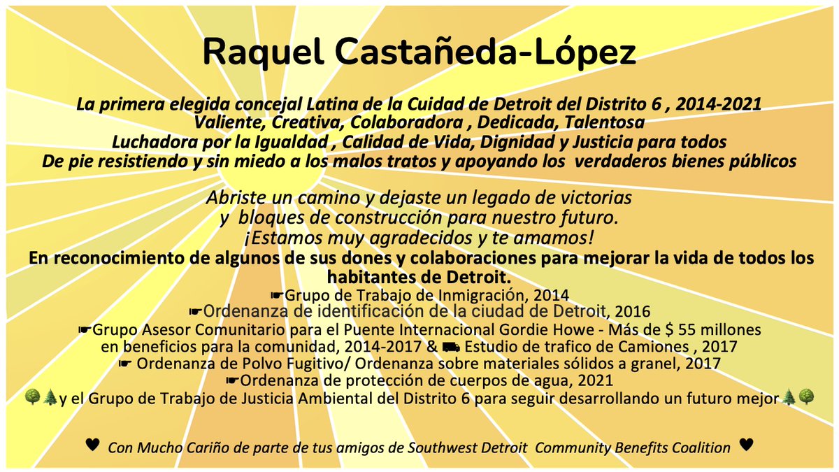 SWdetroitCBC's tweet photo. We love you @Raquel4Detroit !!!!!! https://t.co/KTTir9gcVL