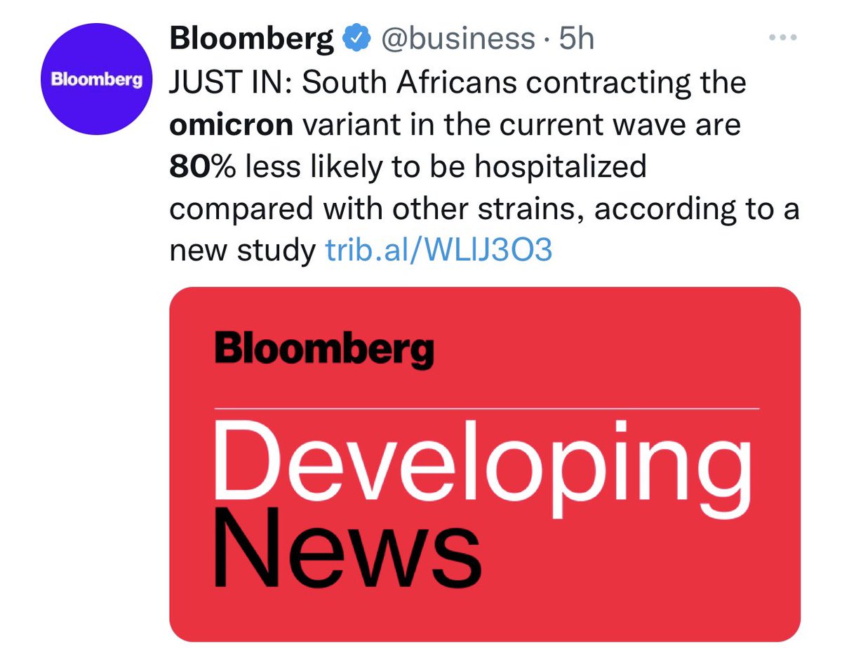 This is some of the good news I’m talking about.