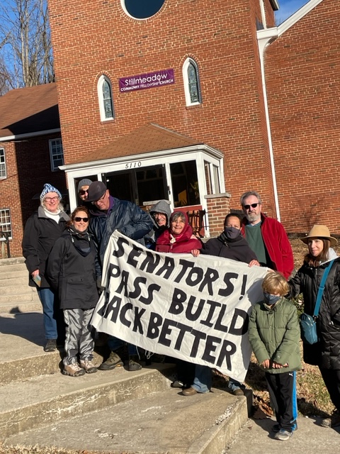 IPLdmv's tweet photo. Our faith communities care for our neighbors & the watersheds we share through #OneWaterPartnership. Now we're raising our voices together to call on @SenatorCardin & @ChrisVanHollen to fight on & pass #BuildBackBetter. Our communities, our neighborhoods, our kids are worth it. https://t.co/R9CltoAWHq